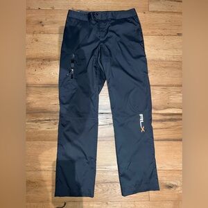 RLX Ralph Lauren Black Golf Pants